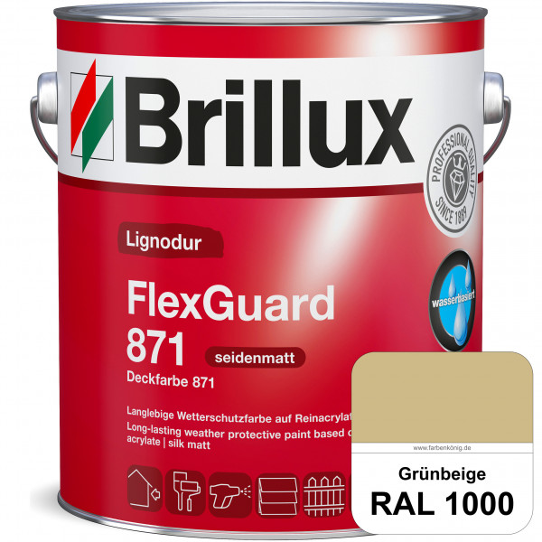 Lignodur FlexGuard 871 (Deckfarbe 871) RAL 1000 Grünbeige