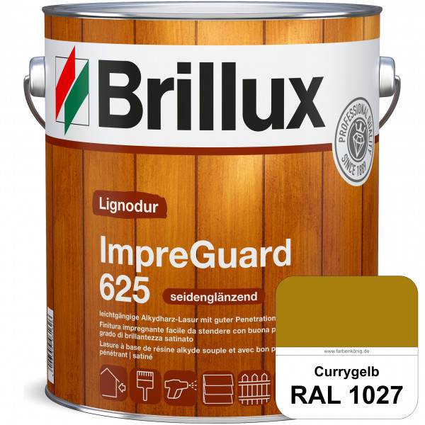 ImpraGuard 625 (RAL 1027 Currygelb) imprägnierende Lasur (lösemittelhaltig) für allen Laub- und Nade
