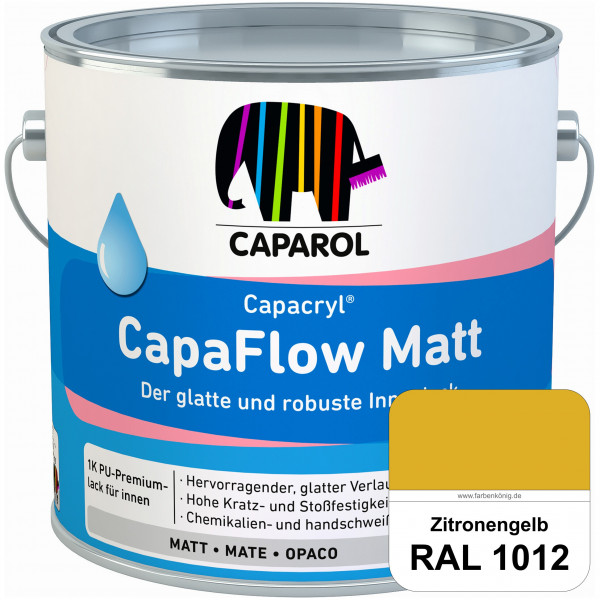 Caparol Capacryl CapaFlow Matt (RAL 1012 Zitronengelb)