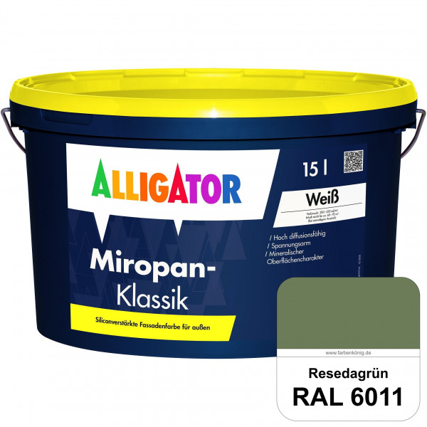 Miropan-Klassik (RAL 6011 Resedagrün)