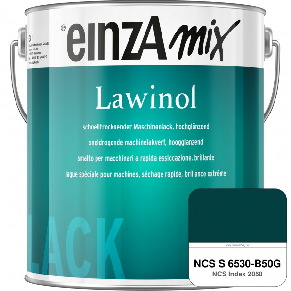 einzA Lawinol hochglänzend (NCS S 6530-B50G)