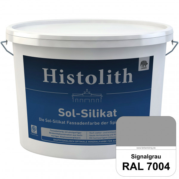 Histolith Sol-Silikat (RAL 7004 Signalgrau) Die Sol-Silikatfarbe der Spitzenklasse