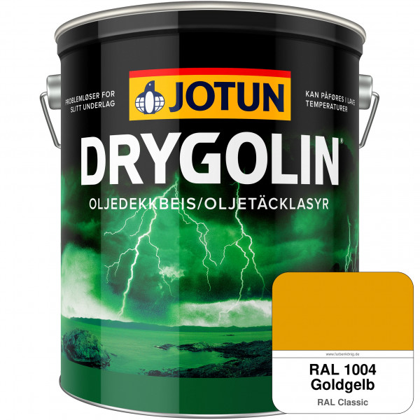 Drygolin Oljedekkbeis (ehemals Trebitt deckend) - Deckende & wetterbeständige Öllasur für Außen (RAL