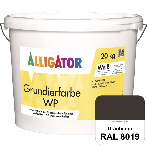 Grundierfarbe WP (RAL 8019 Graubraun)