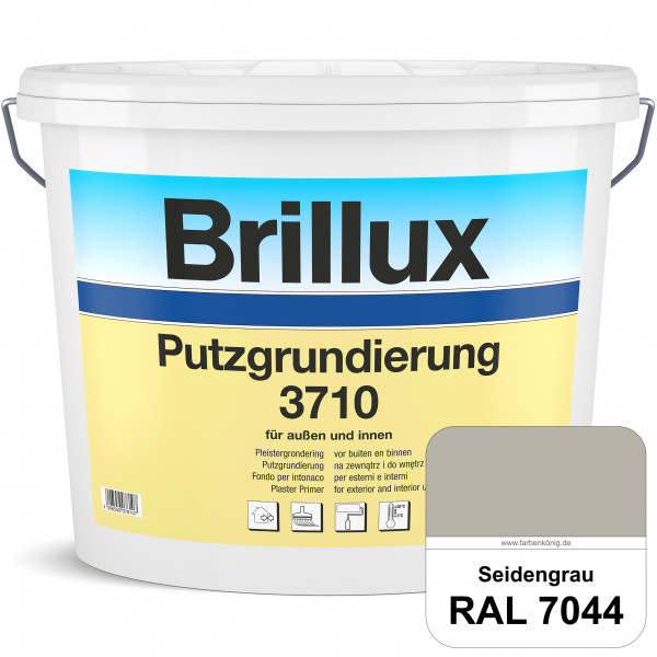 Putzgrundierung 3710 (RAL 7044 Seidengrau) Wetterbeständige & quarzhaltige Grundierfarbe auf Dispers