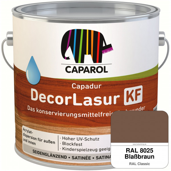 Caparol Capadur DecorLasur KF (RAL 8025 Blassbraun)