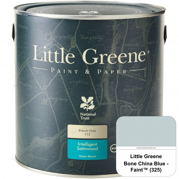 Intelligent Satinwood (325 Bone China Blue - Faint)