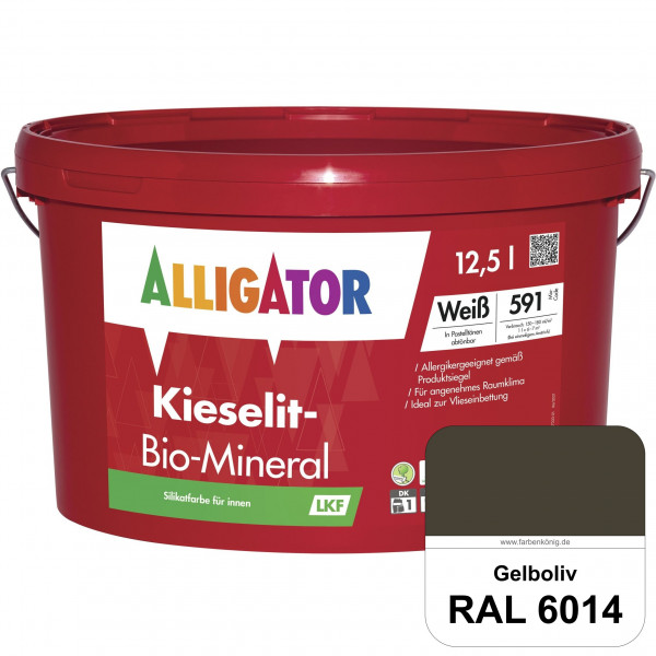 Kieselit-Bio-Mineral LKF (RAL 6014 Gelboliv)