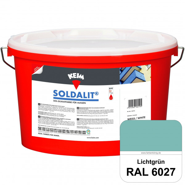 KEIM Soldalit® (RAL 6027 Lichtgrün)