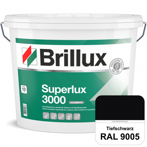 Superlux 3000 (B-Ware) - 2,5 Liter (RAL 9005 Tiefschwarz)