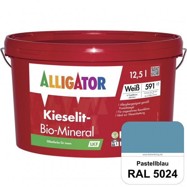 Kieselit-Bio-Mineral LKF (RAL 5024 Pastellblau)