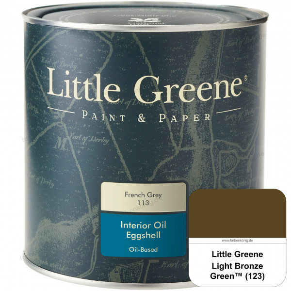 Interior Oil Eggshell (123 Light Bronze Green)