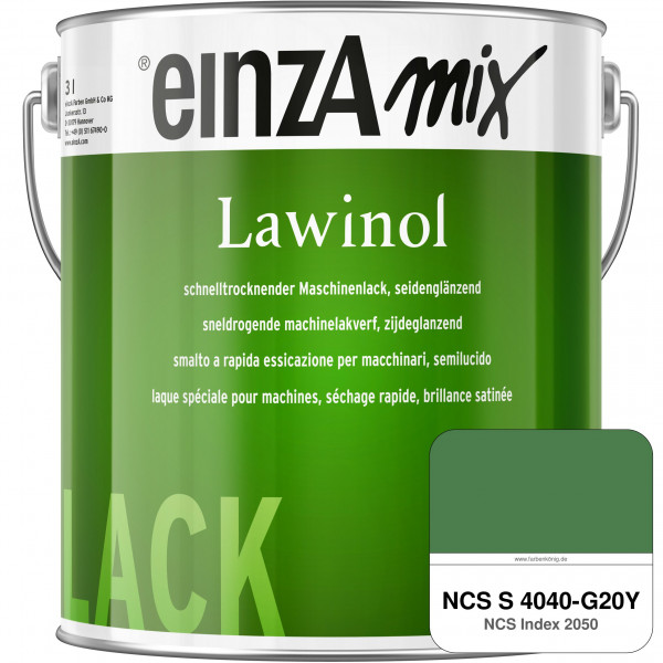 einzA Lawinol seidenglänzend (NCS S 4040-G20Y)