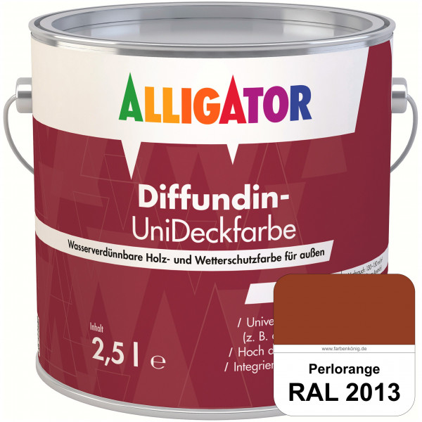 ALLIGATOR Diffundin-UniDeckfarbe (RAL 2013 Perlorange)