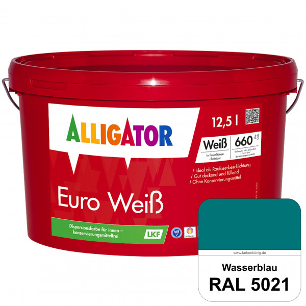 Euro Weiß LKF (RAL 5021 Wasserblau)