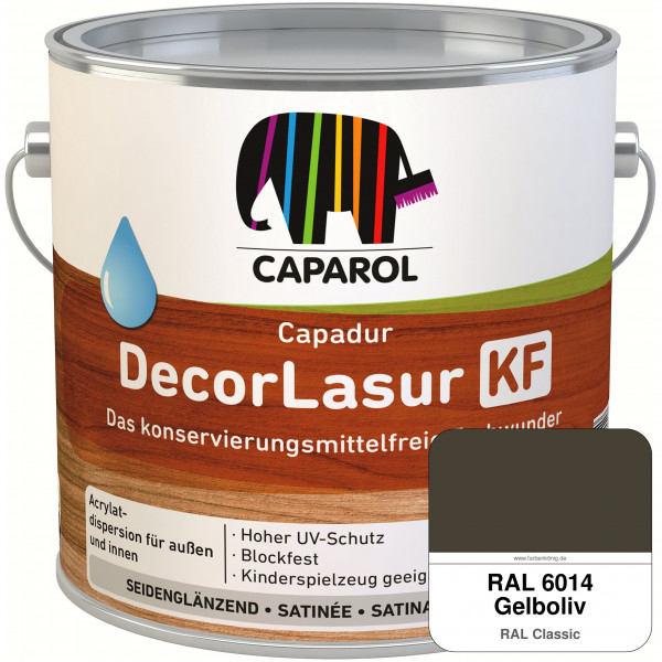 Caparol Capadur DecorLasur KF (RAL 6014 Gelboliv)