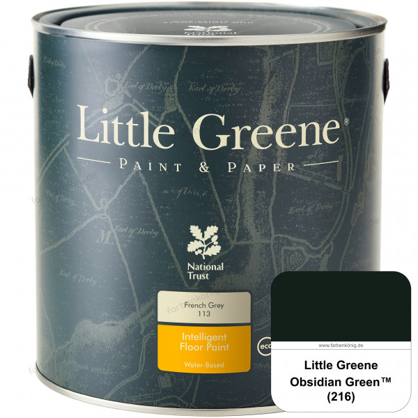 Intelligent Floor Paint (216 Obsidian Green)