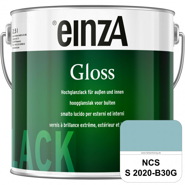 einzA Gloss (NCS S 2020-B30G) Hochwertiger Alkydharzlack in Premium-Qualität, hochglänzend.