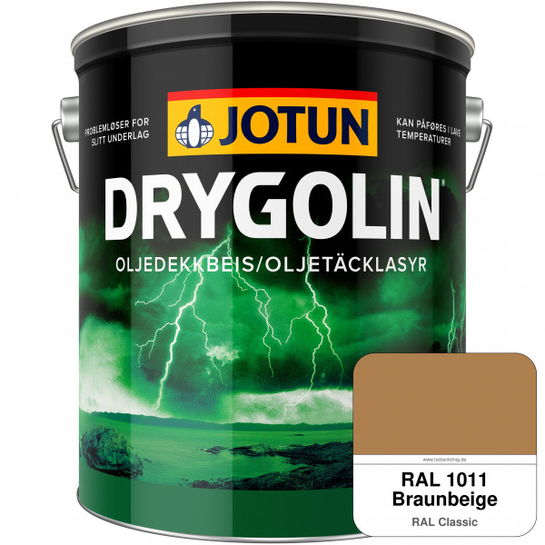 Drygolin Oljedekkbeis (ehemals Trebitt deckend) - Deckende & wetterbeständige Öllasur für Außen (RAL