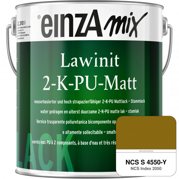 einzA Lawinit 2-K-PU Matt Stammlack (NCS S 4550-Y)