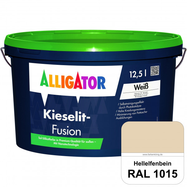 Kieselit Fusion (RAL 1015 Hellelfenbein)