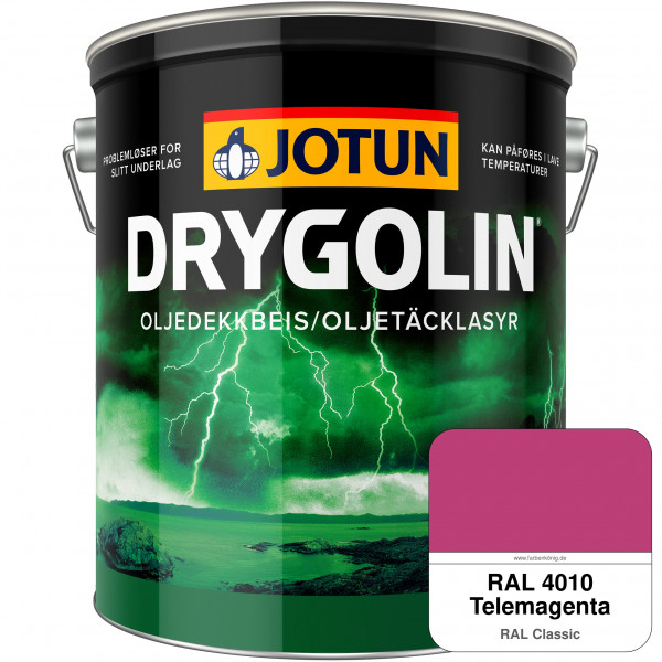 Drygolin Oljedekkbeis (ehemals Trebitt deckend) - Deckende & wetterbeständige Öllasur für Außen (RAL