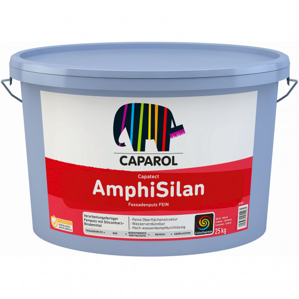 Capatect AmphiSilan Fassadenputz FEIN (Weiß)