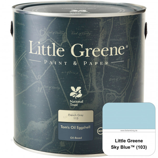 Tom's Oil Eggshell (103 Sky Blue)