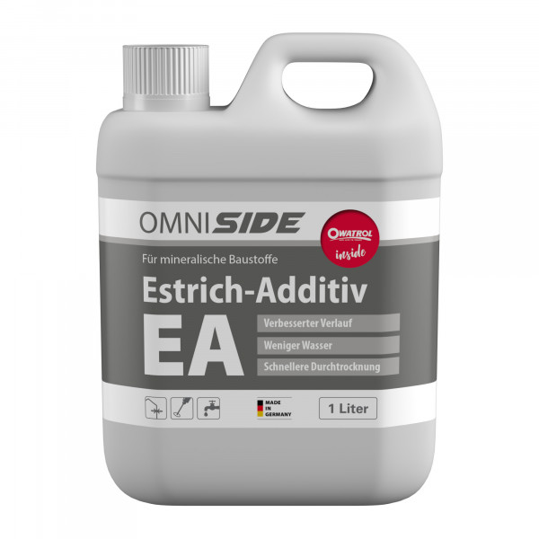 OMNISIDE Estrich-Additiv EA (Spezialadditiv zur Einmischung)