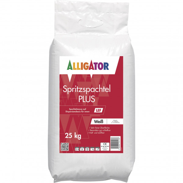 Spritzspachtel Plus LEF (Naturweiß)