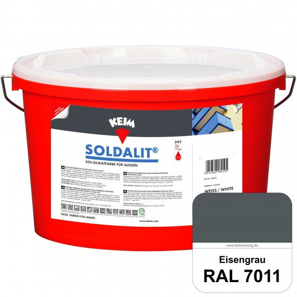 KEIM Soldalit® (RAL 7011 Eisengrau)