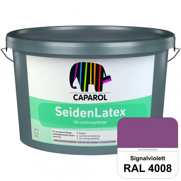 SeidenLatex ELF (RAL 4008 Signalviolett) strapazierfähige, scheuerbeständige und seidenmatte Latexfa