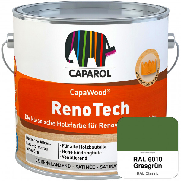 CapaWood® RenoTech (RAL 6010 Grasgrün) - ersetzt Capadur RenoTech