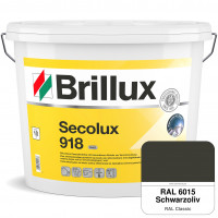 Secolux 918 TSR-Formel (RAL 6015 Schwarzoliv) für den Einsatz auf WDVS - ehemals Silicon-Fassadenfar