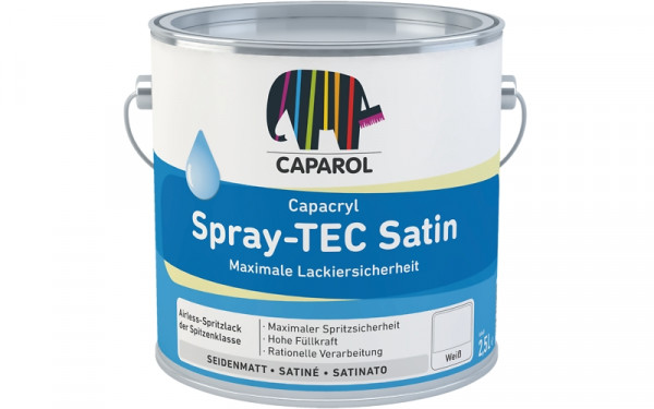 Capacryl Spray-TEC Satin (Weiß)