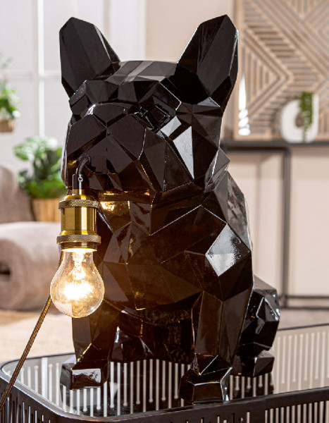 Tischleuchte Bulldogge "Geo"