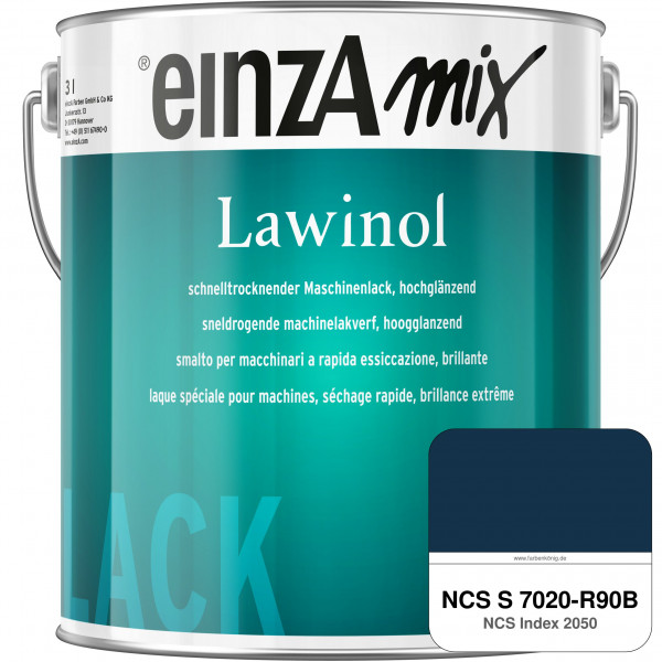 einzA Lawinol hochglänzend (NCS S 7020-R90B)