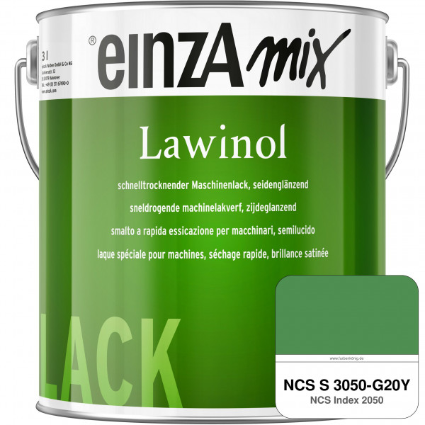 einzA Lawinol seidenglänzend (NCS S 3050-G20Y)