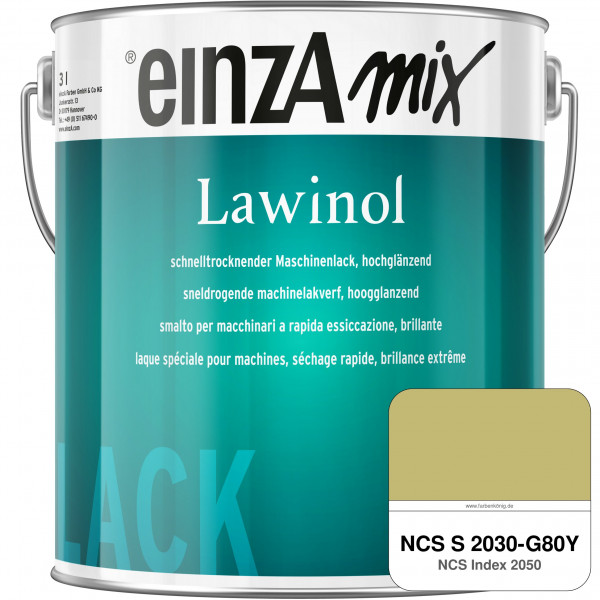 einzA Lawinol hochglänzend (NCS S 2030-G80Y)