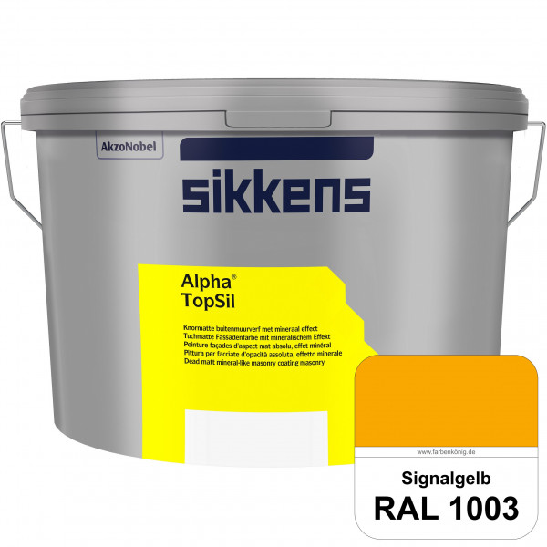Alpha TopSil (RAL 1003 Signalgelb)