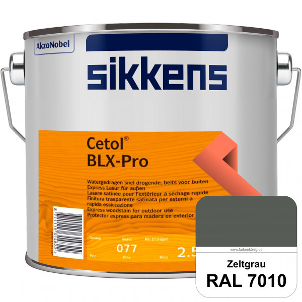 Cetol BLX-Pro (RAL 7010 Zeltgrau) Express Lasur für die Beschichtung von Holzoberflächen (außen)