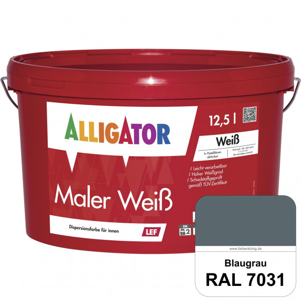 Maler Weiß LEF (RAL 7031 Blaugrau)