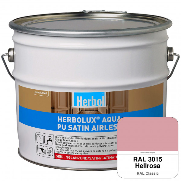 Herbolux Aqua PU Satin Airless (RAL 3015 Hellrosa)