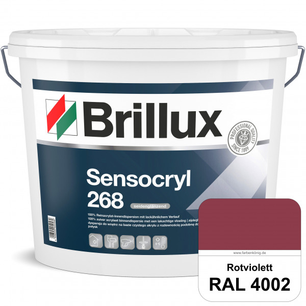 Sensocryl ELF 268 (RAL 4002 Rotviolett) hochwertige seidenglänzende & strapazierfähige Reinacrylat-I