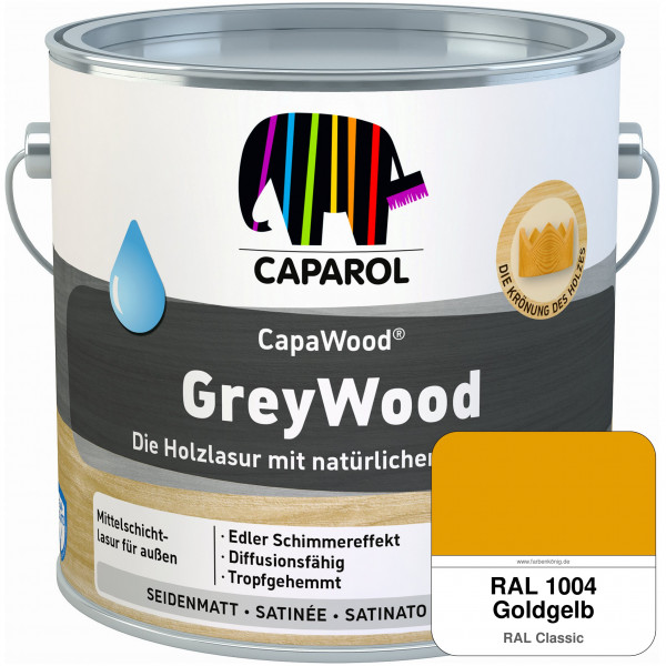 CapaWood® GreyWood (RAL 1004 Goldgelb) - ersetzt Capadur GreyWood
