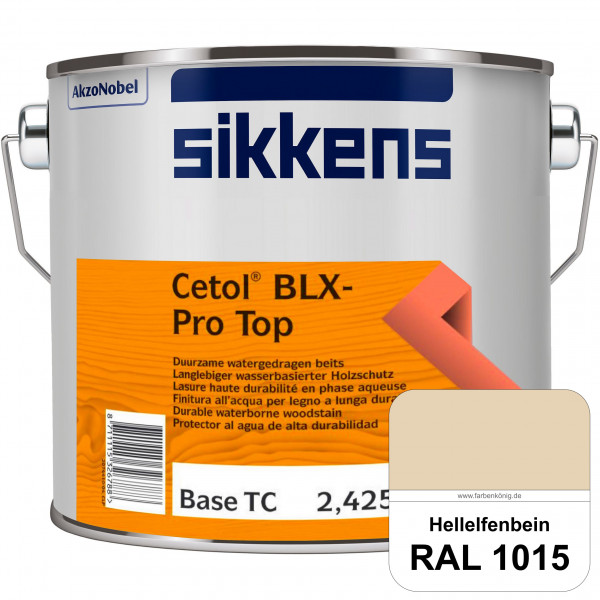 Cetol BLX-Pro Top (RAL 1015 Hellelfenbein) Seidenglänzende & wasserdampfdurchlässige Dickschichtlasu