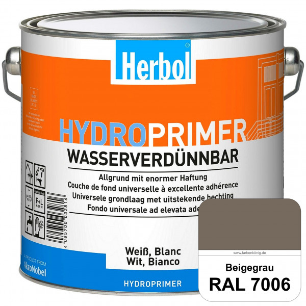 Hydroprimer (RAL 7006 Beigegrau) wasserverdünnbare Allgrund (Innen&Außen)