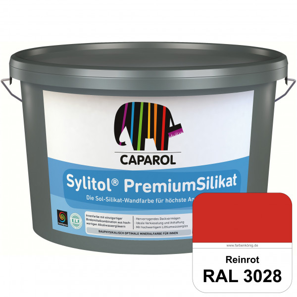 Caparol Sylitol PremiumSilikat (RAL 3028 Reinrot) - ehemals Histolith PremiumSilikat
