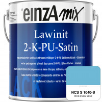 einzA Lawinit 2-K-PU Satin Stammlack (NCS S 1040-B)