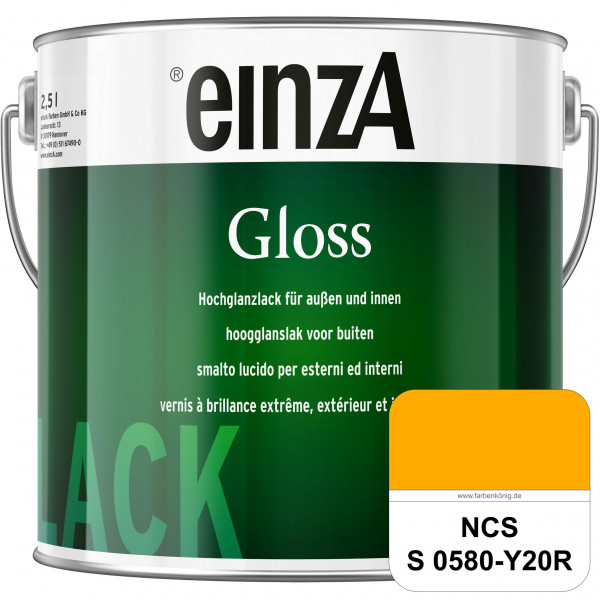 einzA Gloss (NCS S 0580-Y20R) Hochwertiger Alkydharzlack in Premium-Qualität, hochglänzend.